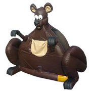 inflatable kangaroo bouncer